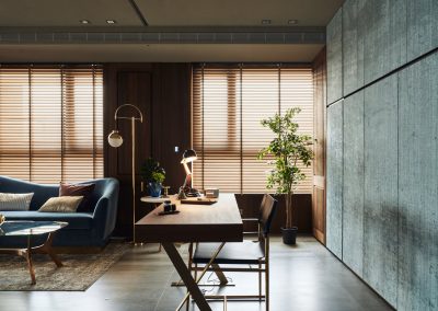 modern study room