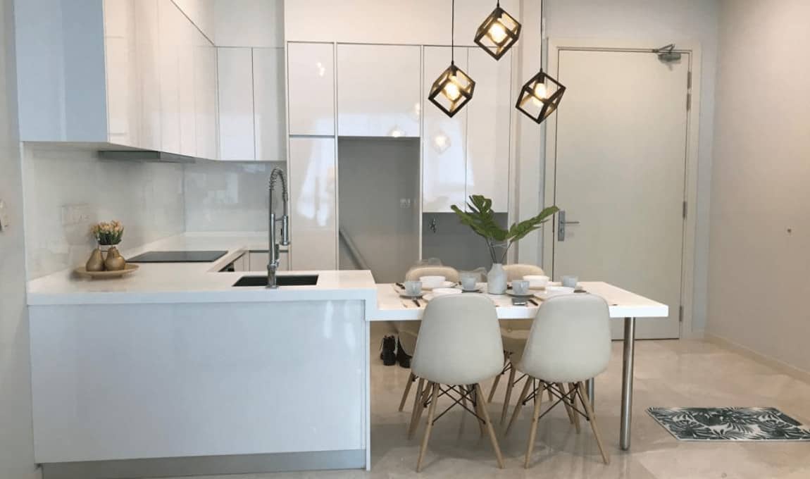 gallery interior designer dry kitchen Houz Design luxury interior design