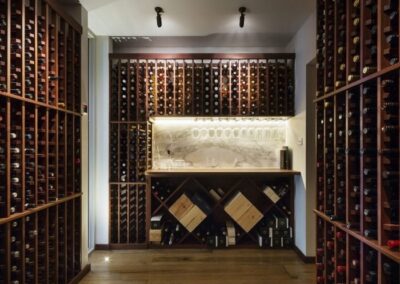 wine cellar interior design