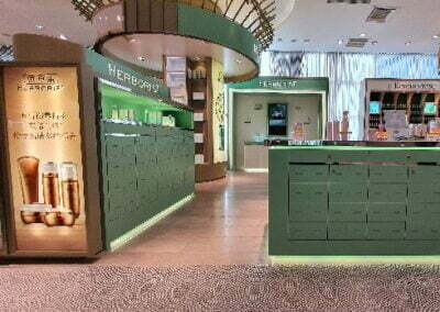 佰草集商业零售装修 Retail Fit Out