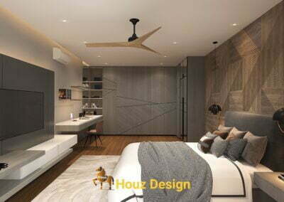 modern masterbedroom interior design