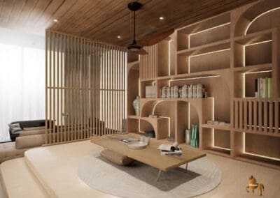 interior design kl study area design