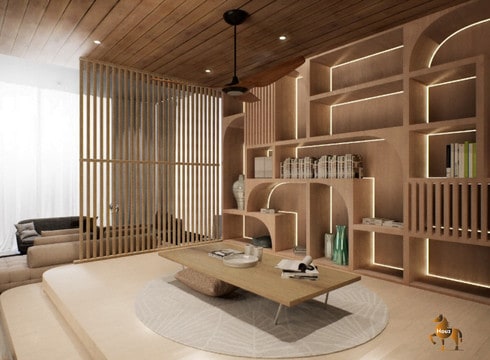 study area interior design kl study area design