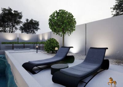 swimming pool bungalow design- interior design kuala lumpur