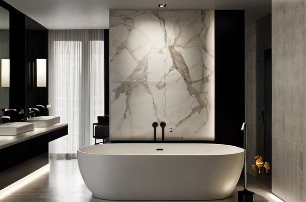 Luxury Home in Kelana Jaya-Bar-Style Kitchen Design