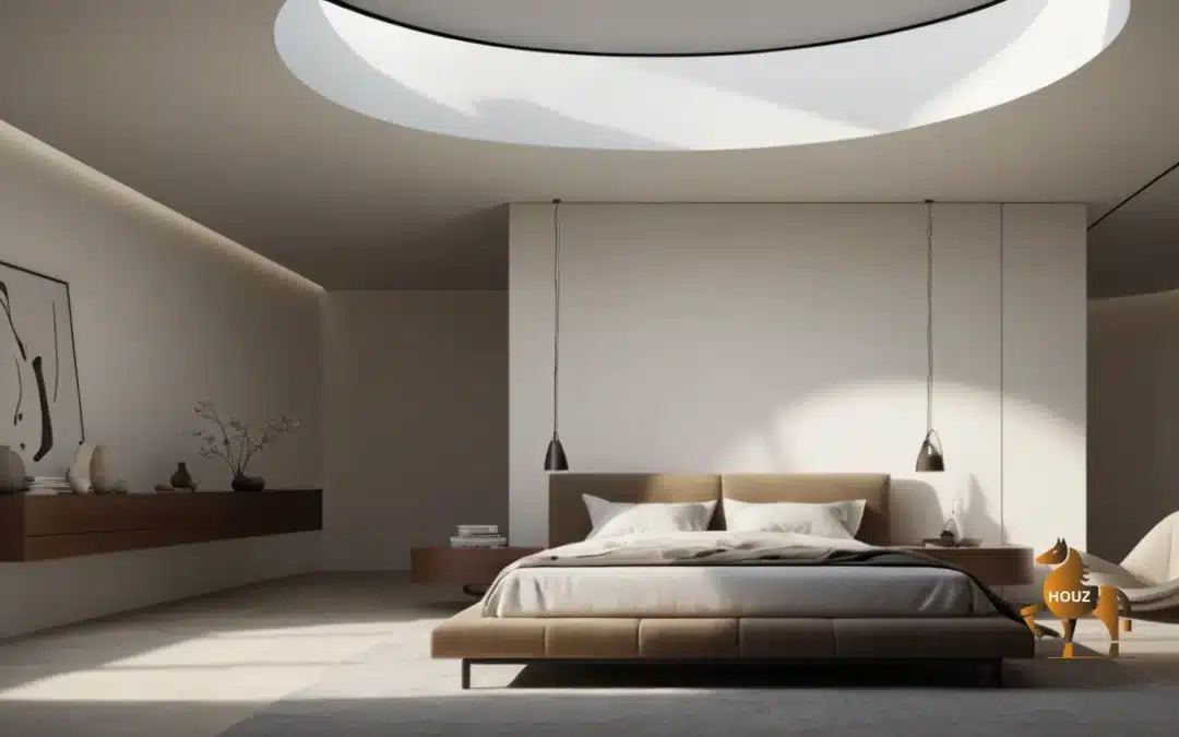 double storey bungalow house design-bedroom