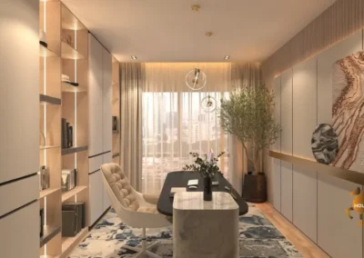 Modern Luxe Condo Makeover-Stylish 1200sq.ft Getaway Transformation