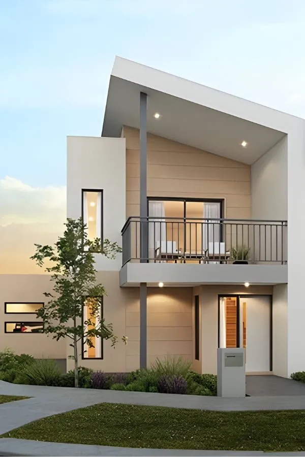 Modern semi detached house design in KL, Malaysia